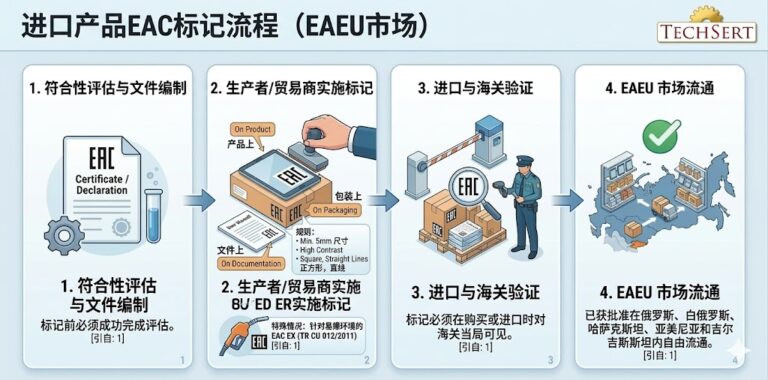 Eac Process EAC 标志使用规范与下载 | 欧亚经济联盟产品标签指南 | TechSert